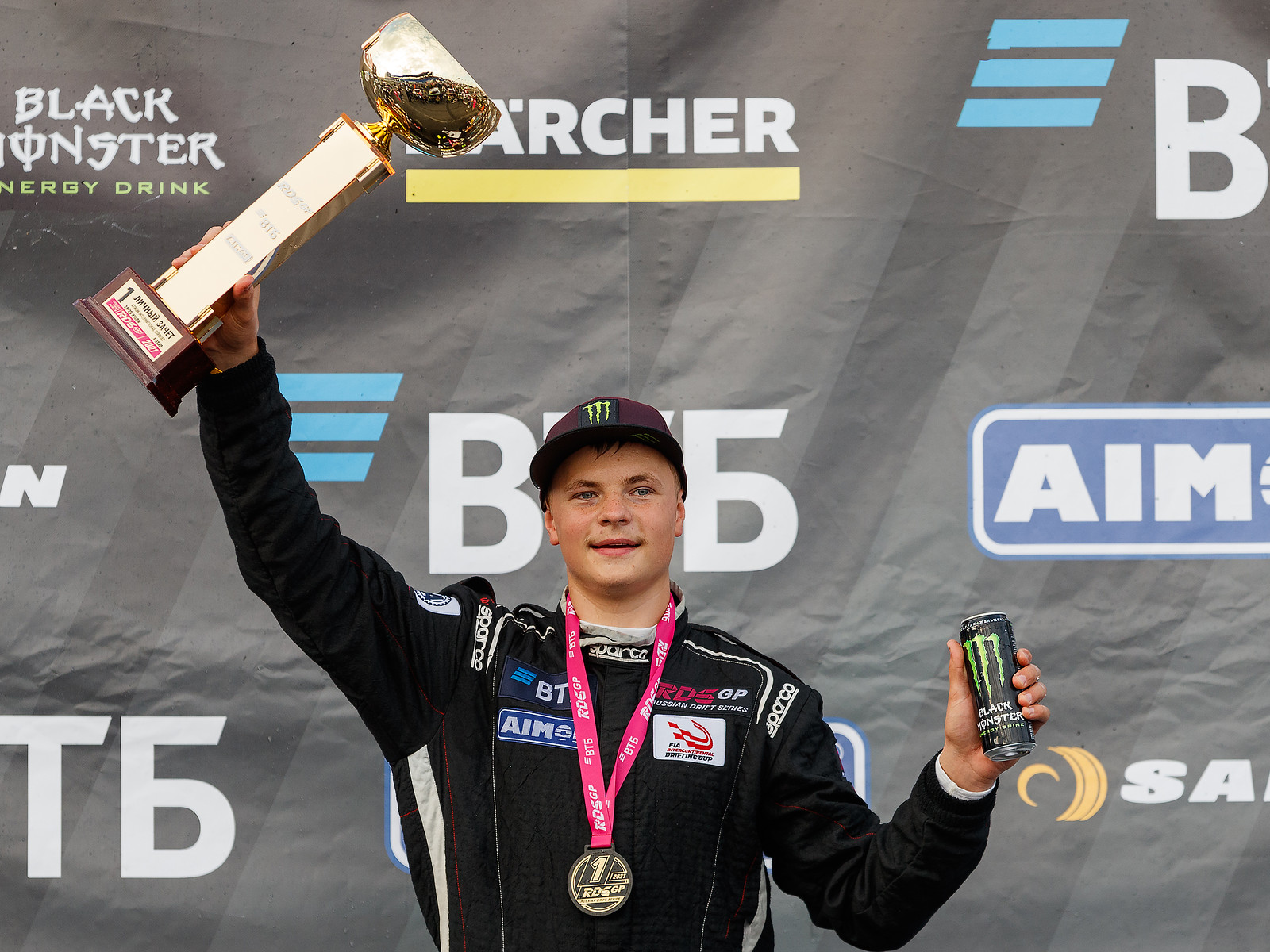 16-летний Николас Бертанс с первой попытки выиграл этап RDS GP