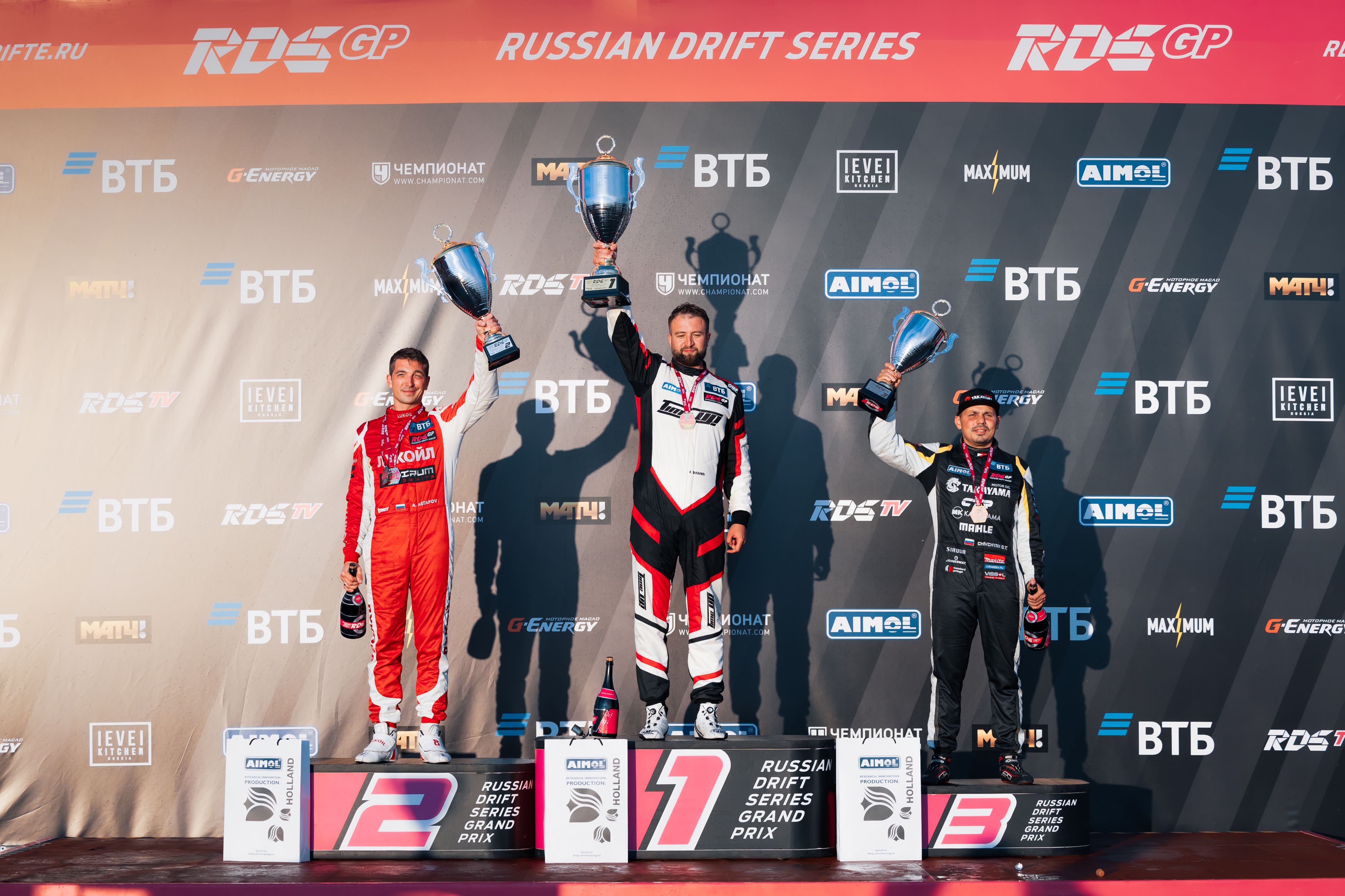 Пять подиумов подряд: Артём Шабанов одержал победу в RDS GP на Moscow Raceway