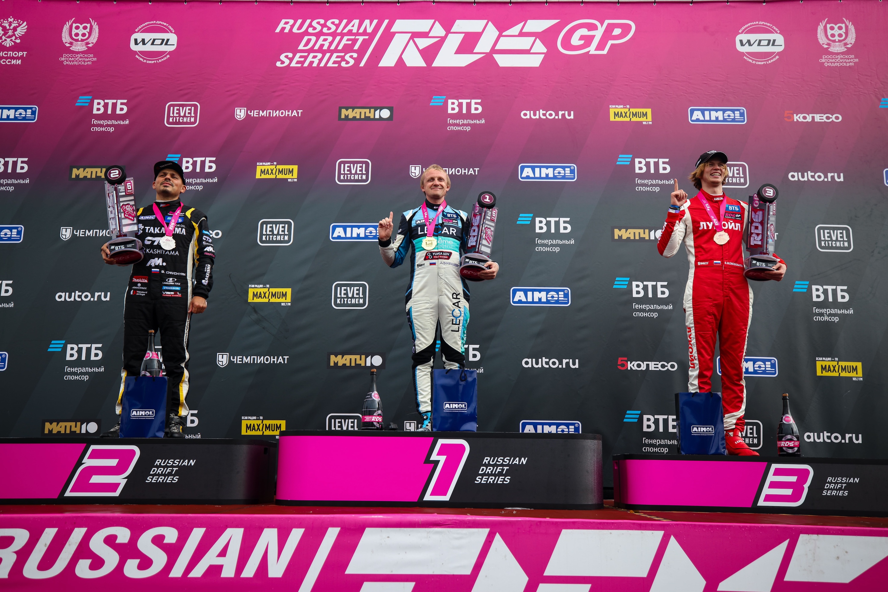 Аркадий Цареградцев вышел в лидеры сезона RDS GP после первой победы в 2025 году