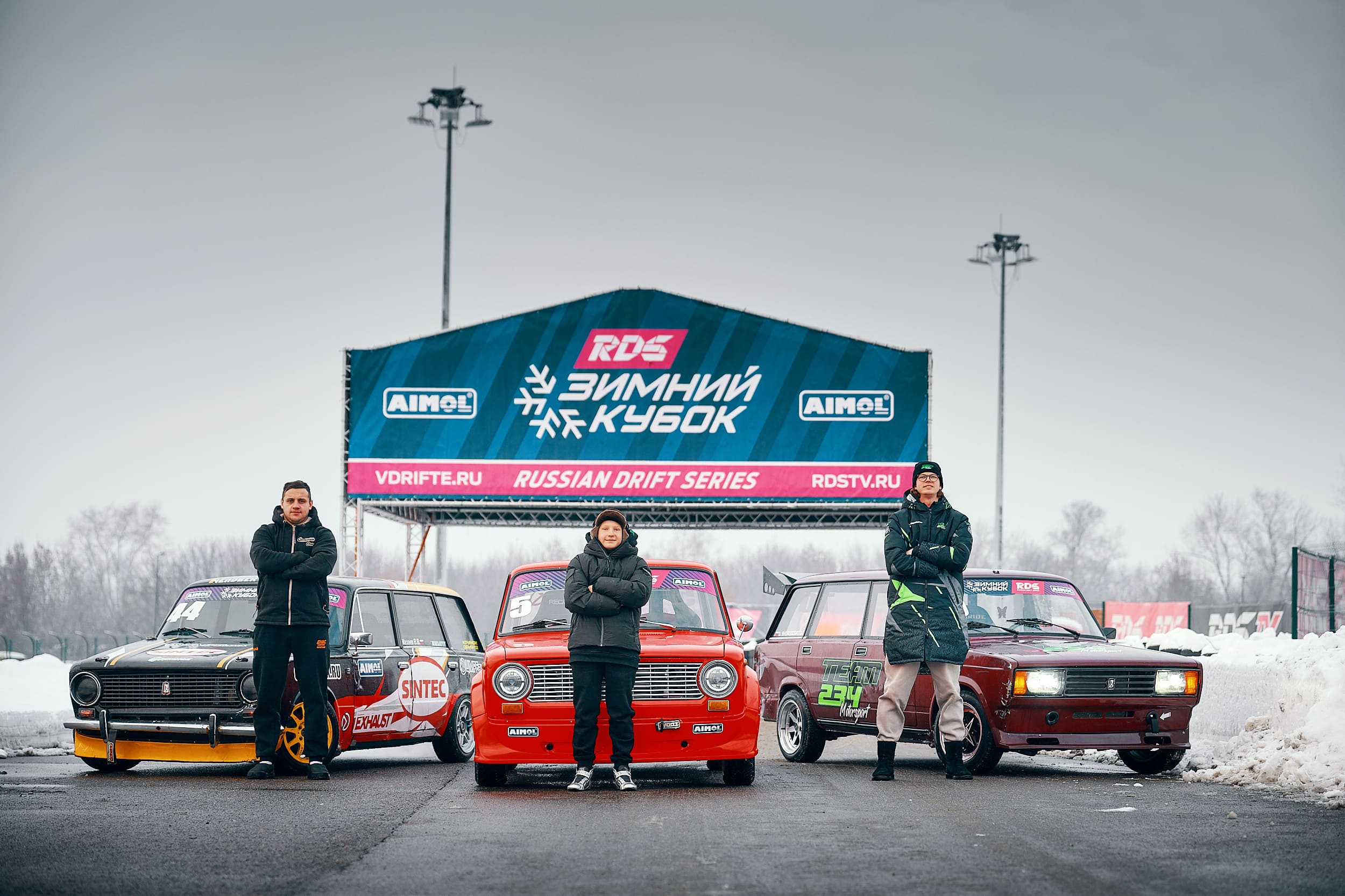 Данила Скоробогатов и Владимир Мазаев — победители квалификации второго этапа «Зимнего Кубка РДС» по дрифту