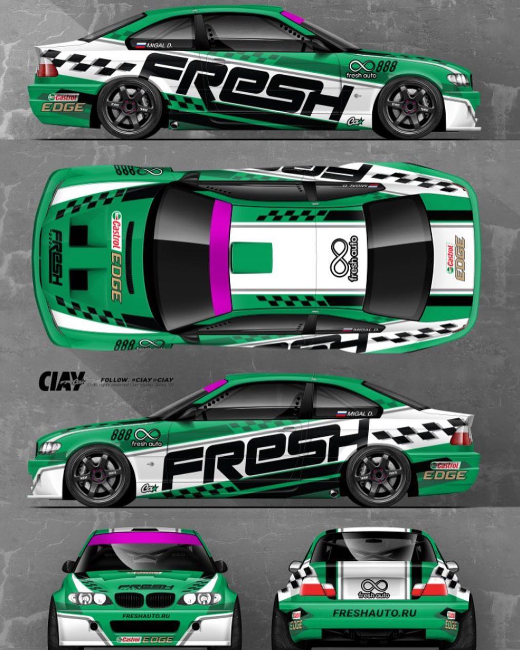 Машинки fresh. Nissan 180sx AIMOL livery. Ниссан 180 SX ливреи. Toyota Altezza livery развёртка. BMW e46 винил развертка.